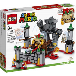 LEGO Super Mario Bowser’s Castle Boss Battle Expansion Set 71369 Building Kit Collectible Toy for Kids to Customize Their Super
