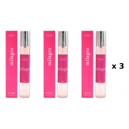 Milagro 33 ml Confezione da 3 unità profumo equivalente Reyes Queens