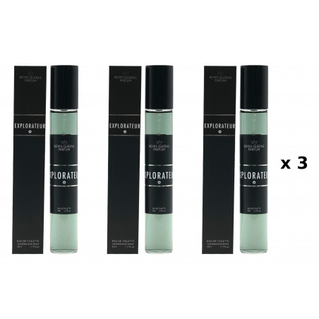 Explorateur 33 ml Pack of 3 Units equivalent perfume Reyes Queens