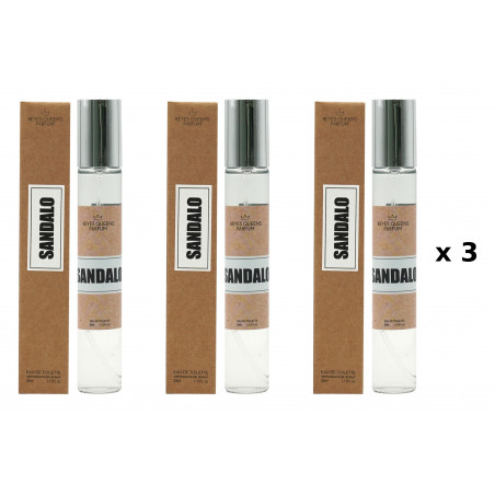 Sandalo 33 ml, confezione da 3 pezzi profumo equivalente Reyes Queens